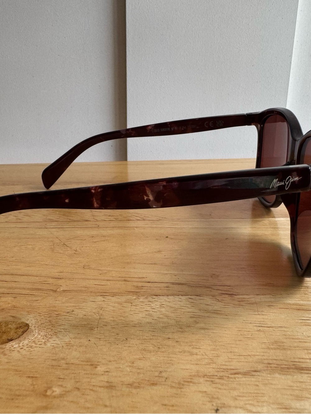 Maui Jim Liquid Sunshine MJ601-04 Maui Rose Polarized Sunglasses 58-14-137 Japan - Picture 7 of 14